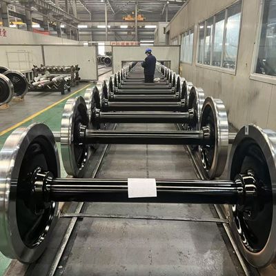 1000 mm Eisenbahnradset für Wagen 22,9T Achslastwagenradset